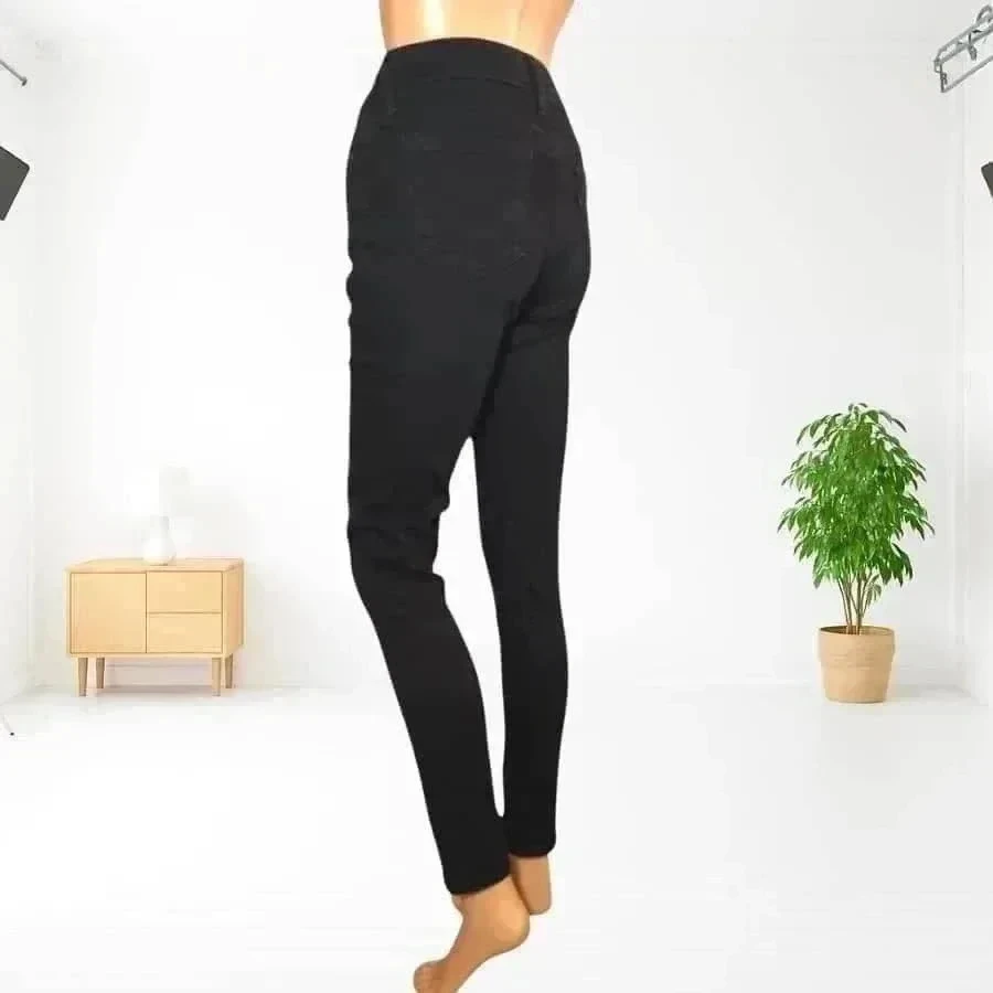 Levi's 711 skinny fit, high-rise stretch - deep black – photo 6